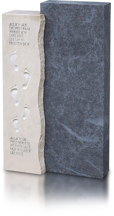 Kinder Grabmal von Naturstein Flemming Leipzig